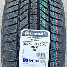 Автомобильные шины Continental WinterContact TS 870 P 225/50 R18 99V