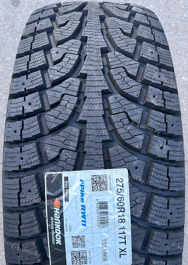 Автомобильные шины Hankook Winter I*pike Rw11 275/60 R18 117T