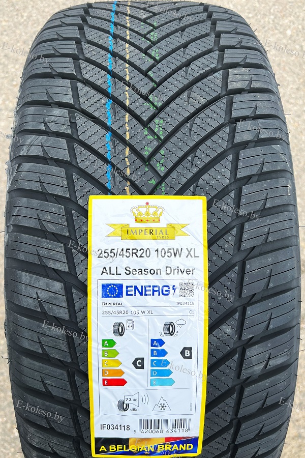 Автомобильные шины Imperial All Season Driver 255/45 R20 105W