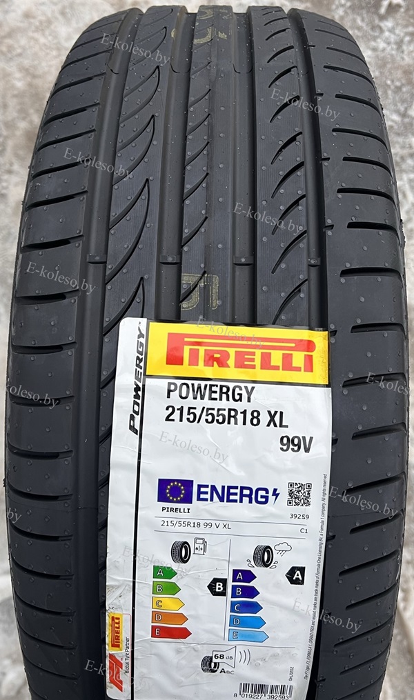 Автомобильные шины Pirelli POWERGY 215/55 R18 99V