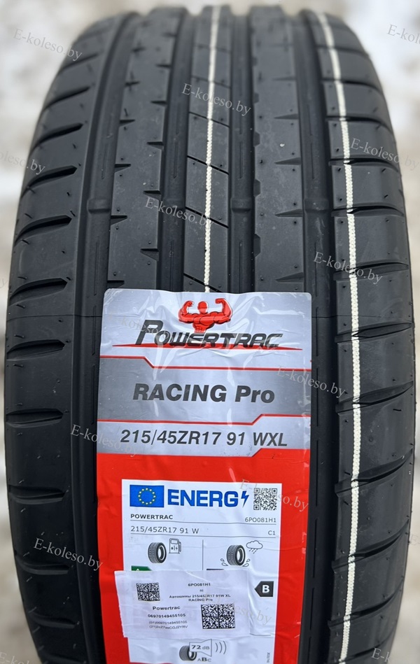 Автомобильные шины Powertrac Racing Pro 215/45 R17 91W