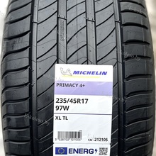 Автомобильные шины Michelin PRIMACY 4+ 235/45 R17 97W