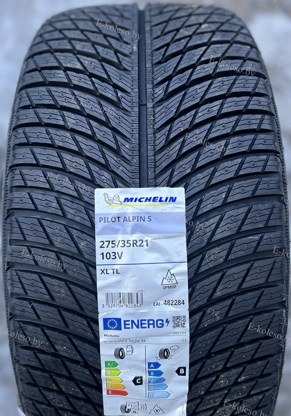 Автомобильные шины Michelin Pilot Alpin 5 275/35 R21 103V