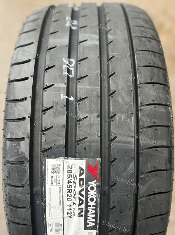 Автомобильные шины Yokohama Advan Sport V105T 285/45 R20 112Y