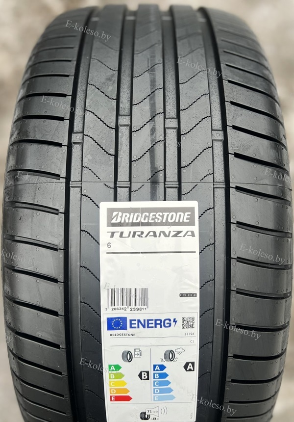 Автомобильные шины Bridgestone Bridgestone Turanza 6 265/35 R18 97Y