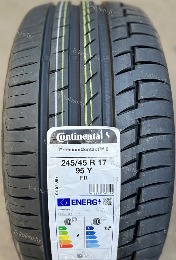 Автомобильные шины Continental PremiumContact 6 245/45 R17 95Y