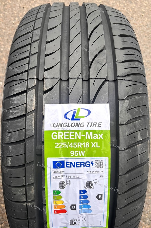 Автомобильные шины Linglong Greenmax 225/45 R18 95W