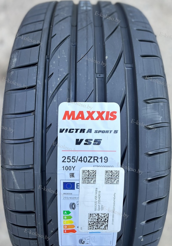 Автомобильные шины Maxxis Victra Sport 5 255/40 R19 100Y