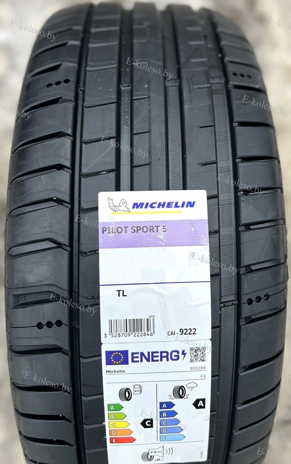 Автомобильные шины Michelin PILOT SPORT 5 255/35 R18 94Y