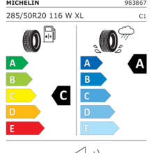 Автомобильные шины Michelin Pilot Sport 4 SUV 285/50 R20 116W