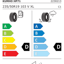 Автомобильные шины Kumho Crugen HP71 235/50 R19 103V