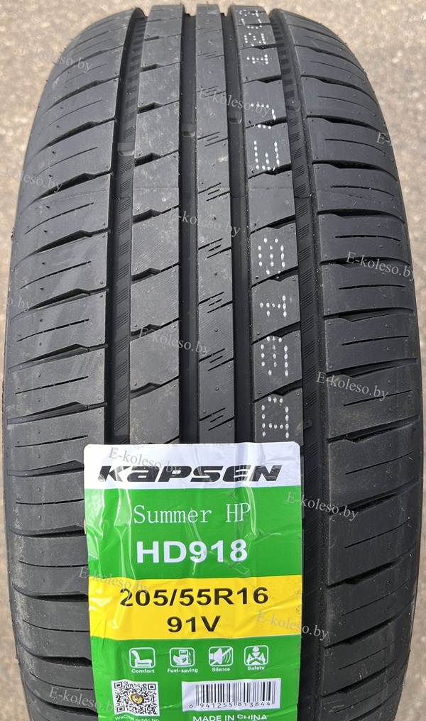 Автомобильные шины KAPSEN HD918 205/55 R16 91V