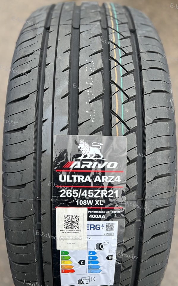 Автомобильные шины Arivo Ultra ARZ4 265/45 R21 108W
