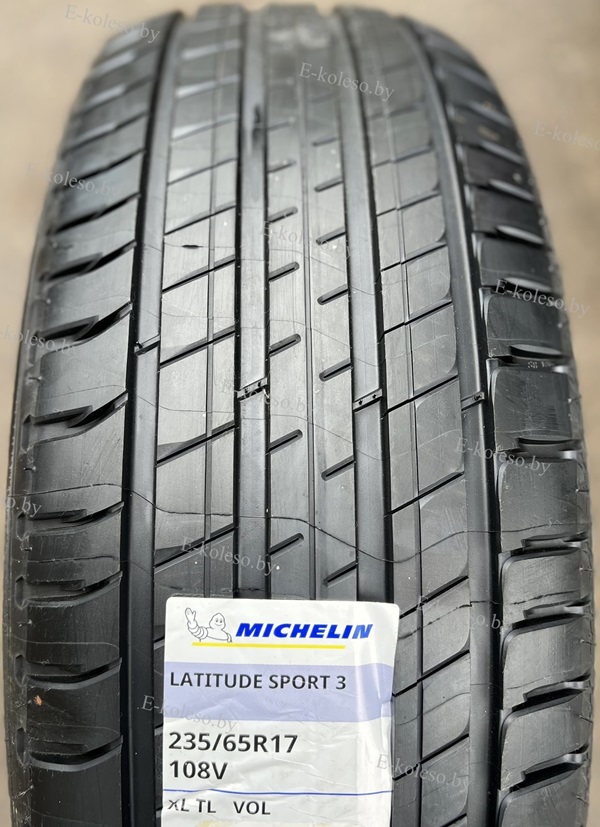 Автомобильные шины Michelin Latitude Sport 3 235/65 R17 108V