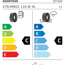 Автомобильные шины Goodyear Eagle F1 Asymmetric SUV 275/45 R21 110W