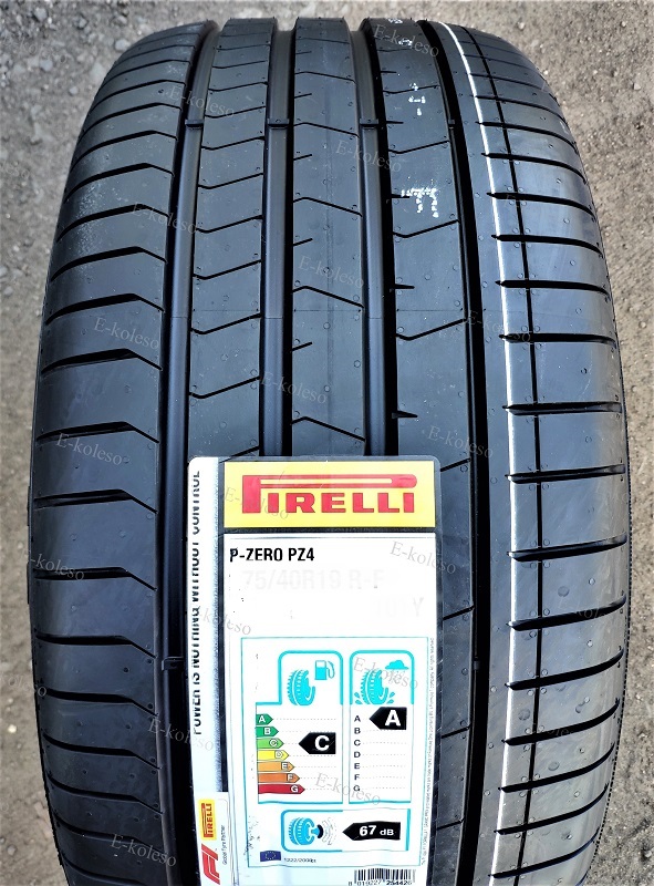 Автомобильные шины Pirelli P Zero PZ4 255/40 R18 99Y