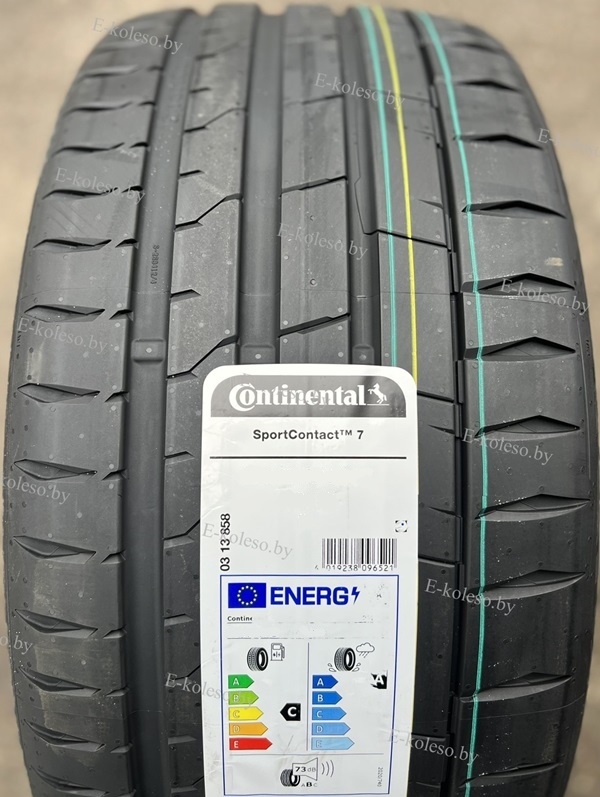 Автомобильные шины Continental SportContact 7 255/45 R20 105Y