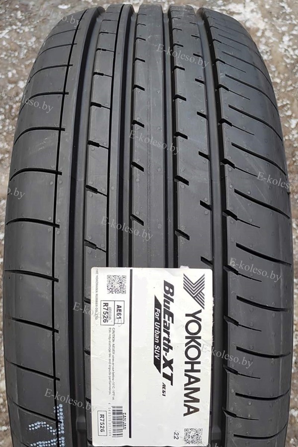 Автомобильные шины Yokohama BluEarth-XT AE61 225/55 R18 98V