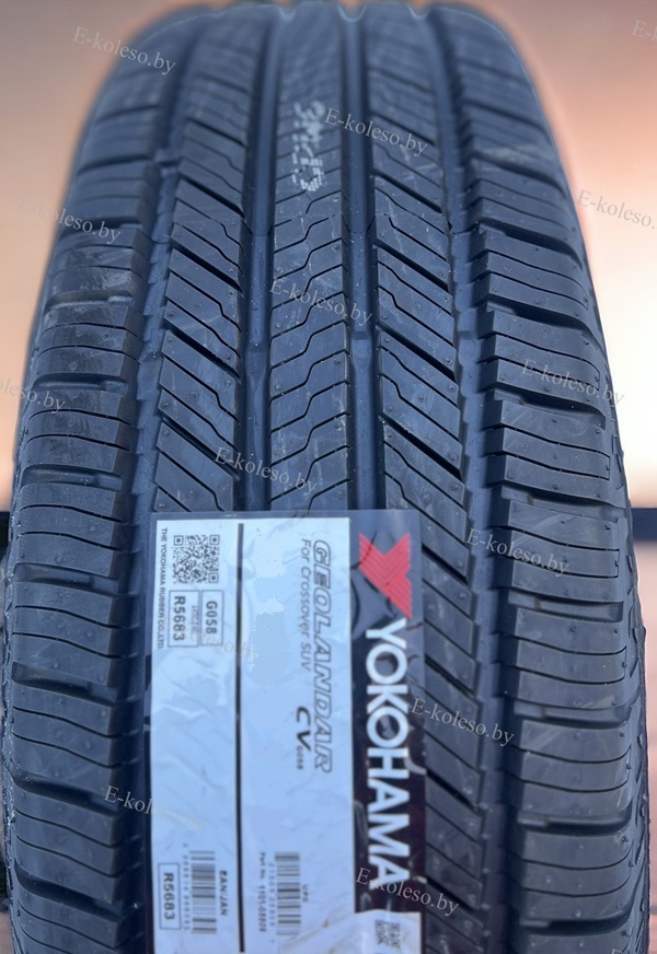 Автомобильные шины Yokohama Geolandar CV G058 235/55 R19 105V