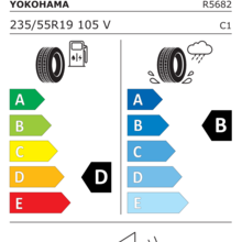 Автомобильные шины Yokohama Geolandar CV G058 235/55 R19 105V