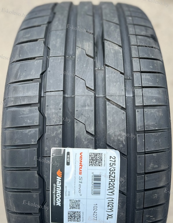 Автомобильные шины Hankook Ventus S1 Evo3 K127 275/35 R20 102Y