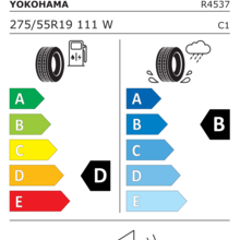 Автомобильные шины Yokohama Geolandar X-CV G057 275/55 R19 111W