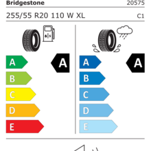 Автомобильные шины Bridgestone Turanza 6 255/55 R20 110W