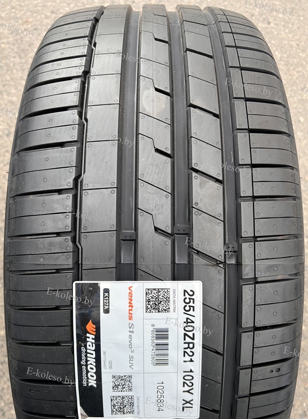 Автомобильные шины Hankook Ventus S1 evo3 SUV K127A 255/40 R21 102Y