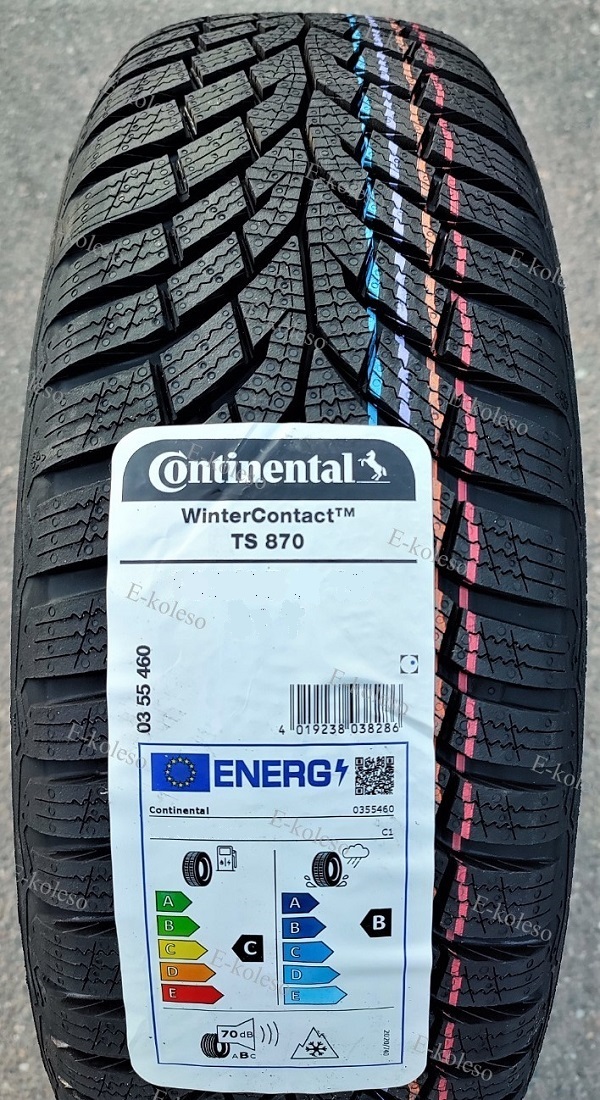 Автомобильные шины Continental WinterContact TS 870 205/65 R16 95H