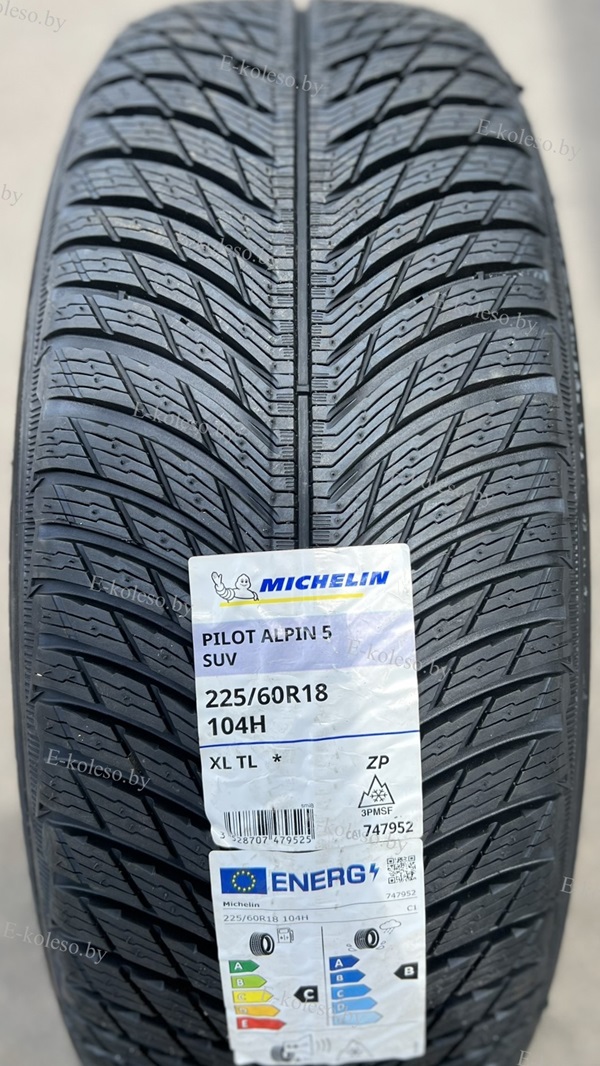 225/60R18 on sale 104H Michelin Pilot Alpin5 SUV mit Borbet 8Jx18