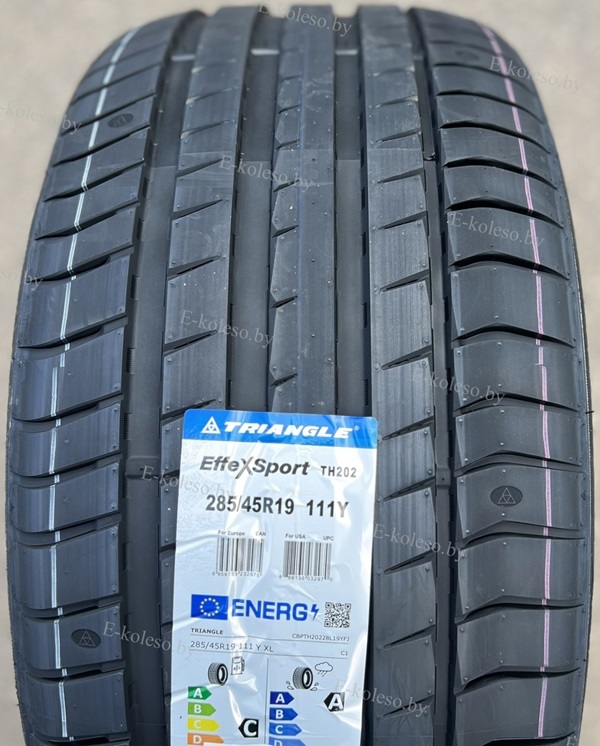 Автомобильные шины Triangle EffeXSport TH202 285/45 R19 111Y