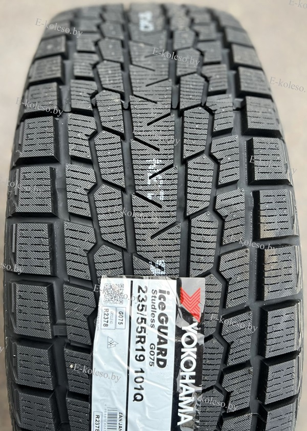 Автомобильные шины Yokohama Iceguard G075 235/55 R19 101Q