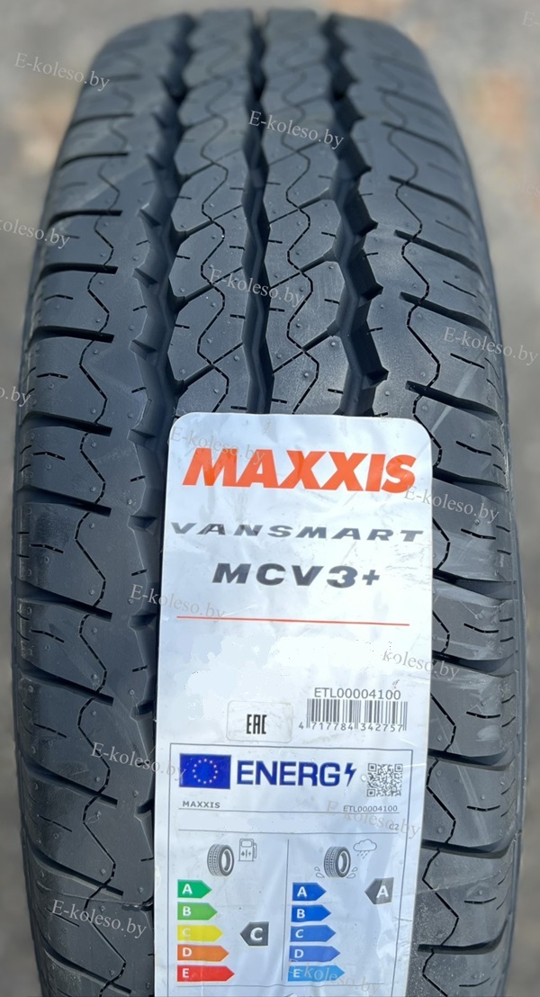 Автомобильные шины Maxxis Vansmart MCV3+ 205/75 R16C 110/108R