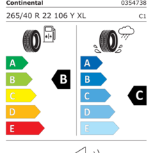 Автомобильные шины Continental ContiCrossContact LX Sport 265/40 R22 106Y