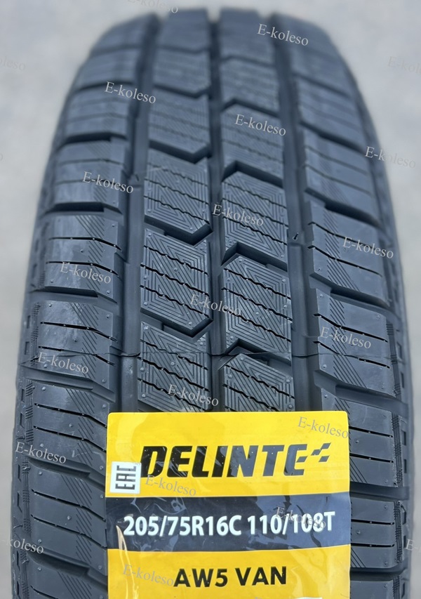 Автомобильные шины Delinte AW5 VAN 205/75 R16C 110/108T