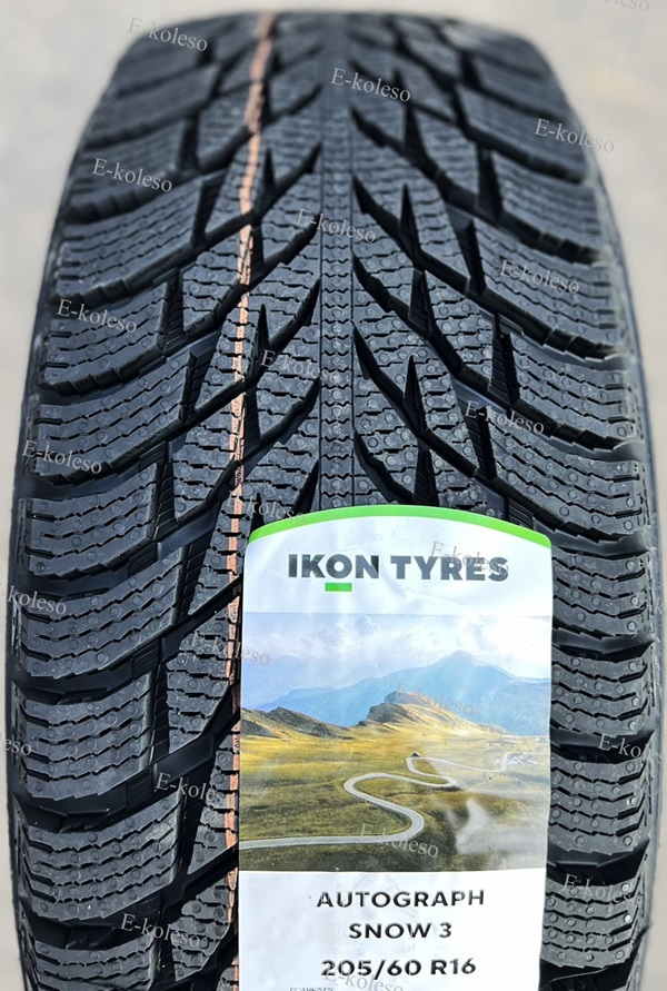 Автомобильные шины Ikon Tyres Autograph Snow 3 205/60 R16 96R