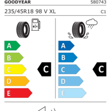 Автомобильные шины Goodyear UltraGrip Performance 3 235/45 R18 98V