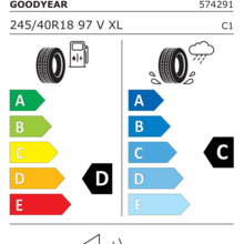 Автомобильные шины Goodyear UltraGrip Performance 3 245/40 R18 97V