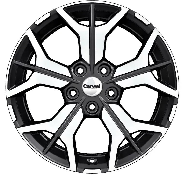 Литые диски Carwel Бусани-ab 1715 (Focus/ Kuga/ C-Max) 7.0J/17 5x108 ET50.0 D63.35