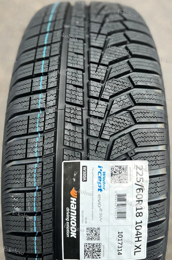 Автомобильные шины Hankook Winter I*cept Evo2 W320 225/60 R18 104V