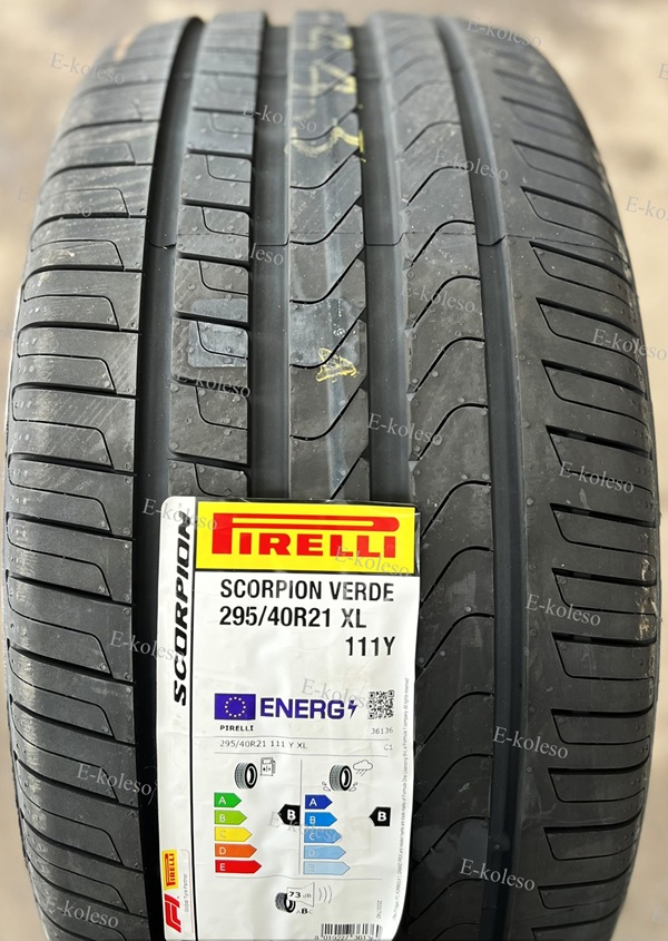 Автомобильные шины Pirelli Scorpion Verde 295/40 R21 111Y