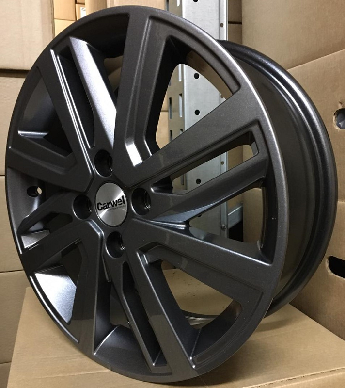 Литые диски Khomen Wheels KHW1609 (Vesta/Largus) 6.0J/16 4x100 ET50.0 D60.1