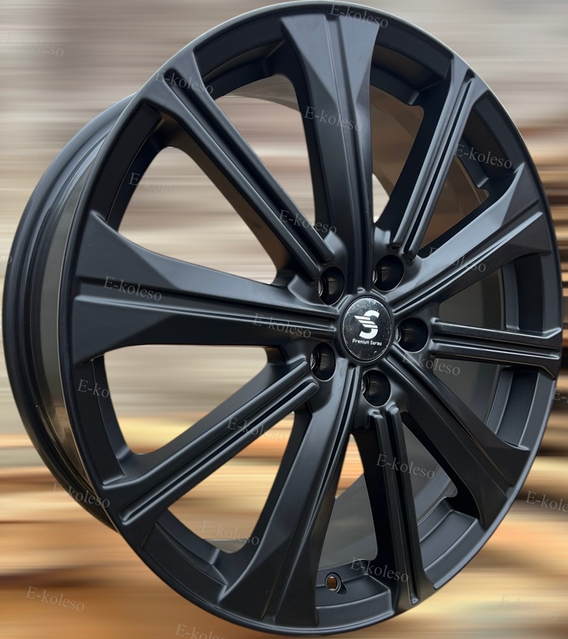 Литые диски SKAD КР013 Fury Black 7.0J/19 5x114.3 ET40.0 D64.1