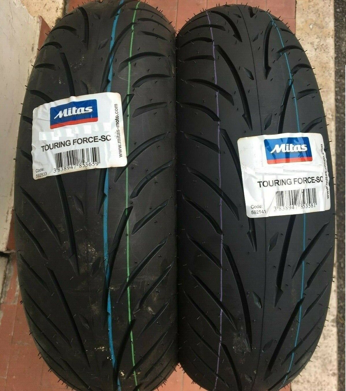 Мотошины Mitas Touring Force-SC 110/70 R13 