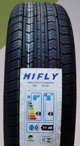 Автомобильные шины Hifly HF261 195/55 R16 91V