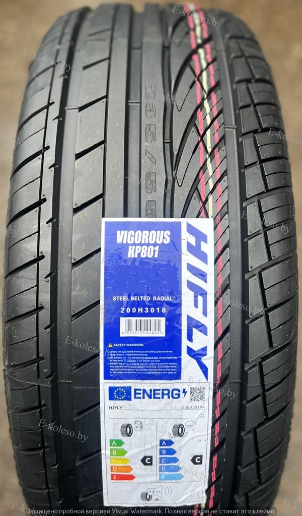 Автомобильные шины Hifly HP801 225/55 R18 98V