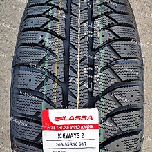 Автомобильные шины Lassa Iceways 2 205/55 R16 91T