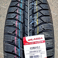 Автомобильные шины Lassa Iceways 2 205/60 R16 92T