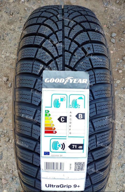 Автомобильные шины Goodyear Ultragrip 9+ 185/65 R15 92T
