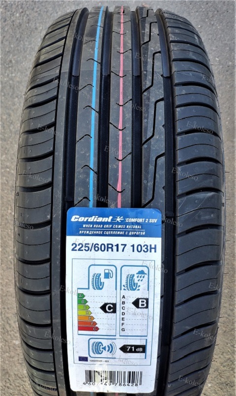 Автомобильные шины Cordiant Comfort 2 SUV 225/60 R17 103H